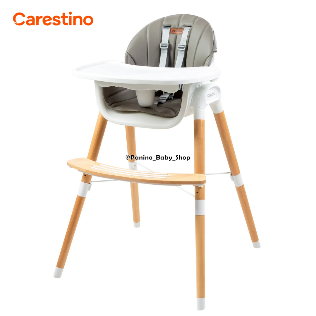 SILLA DE COMER 2EN1 CARESTINO -ESTOCOLMO- GRIS OSCURO - 1