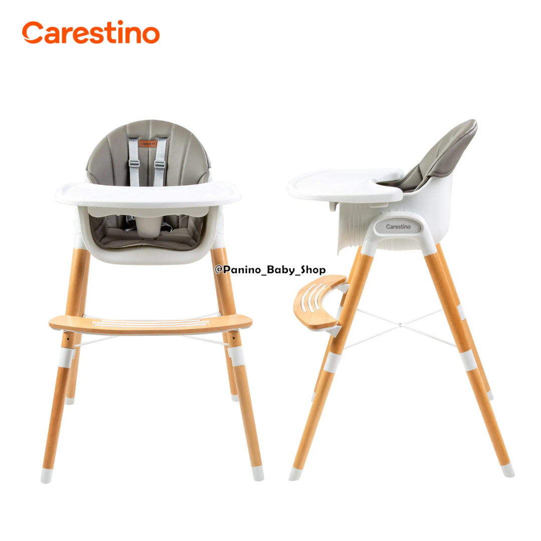 SILLA DE COMER 2EN1 CARESTINO -ESTOCOLMO- GRIS OSCURO - 2