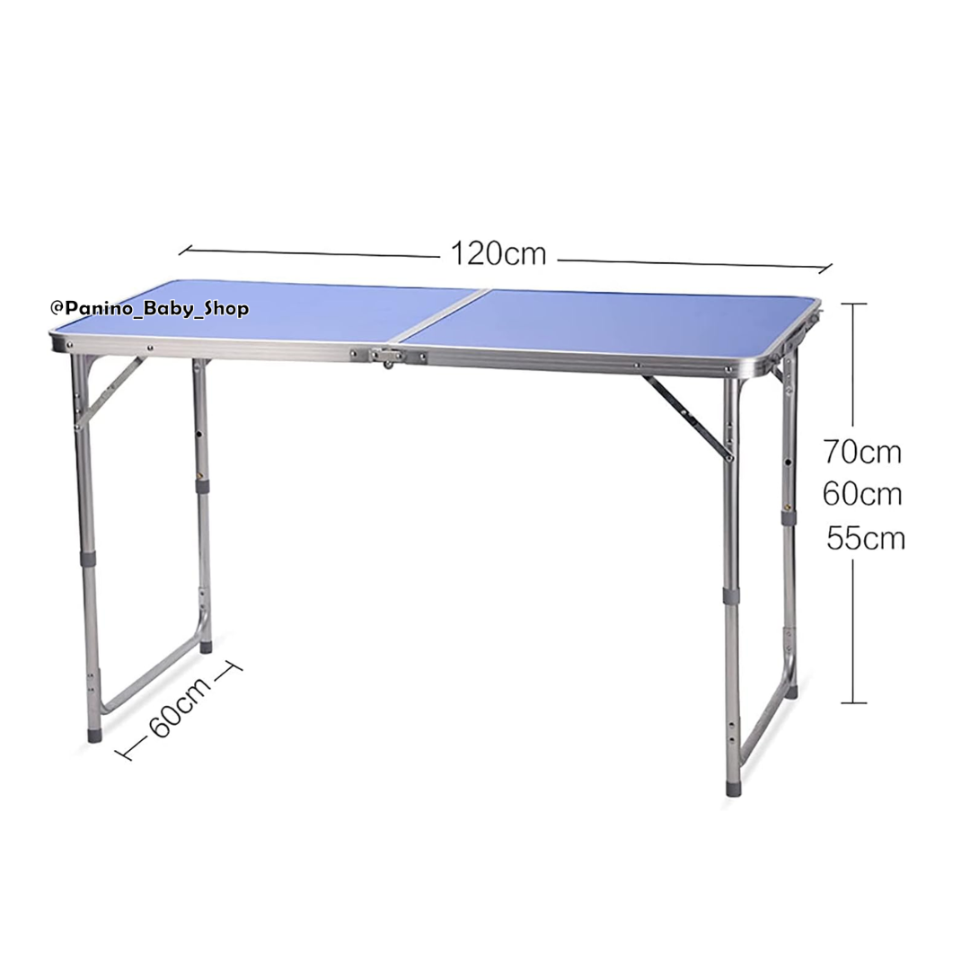JUEGO DE MESA Y BANCOS PLEGABLES PARA ACAMPAR -FLEX- VERDE - 3