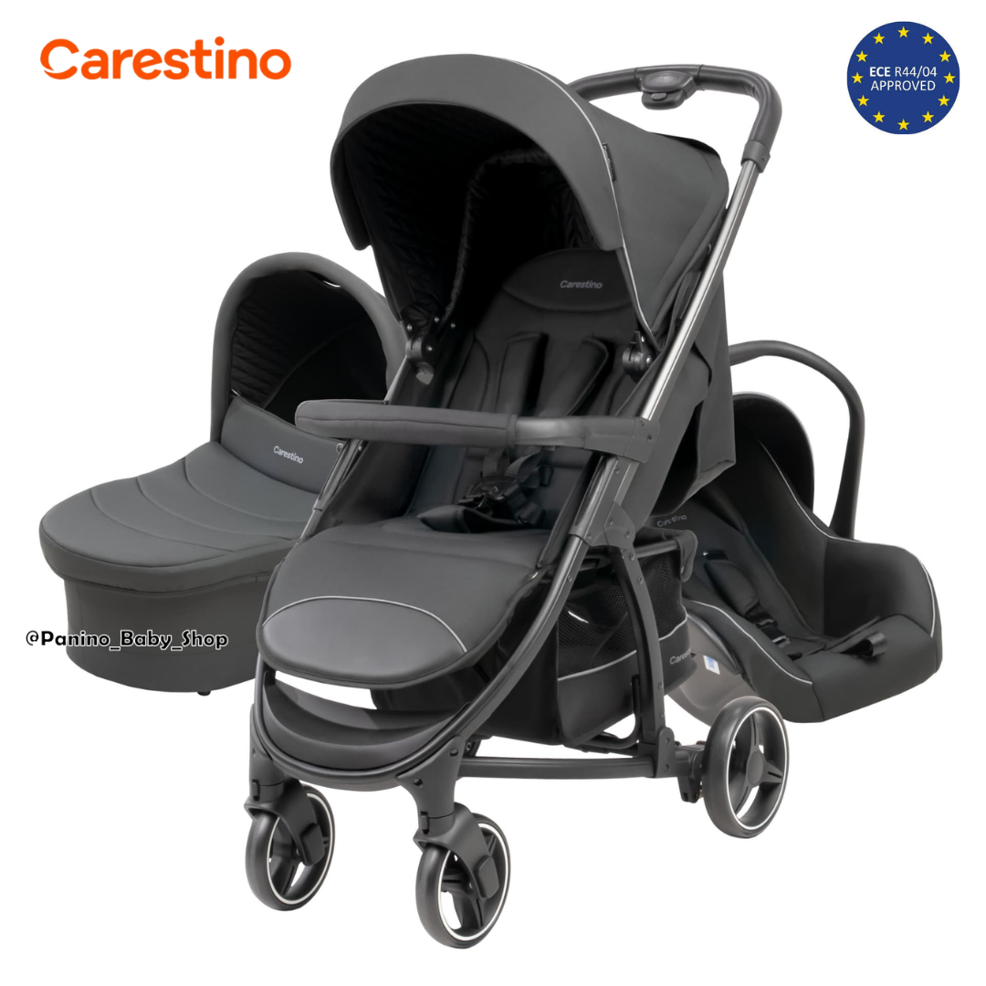 COCHE CUNA TRAVEL SYSTEM PREMIUM 3EN1 -LONDON V2- NEGRO - 1
