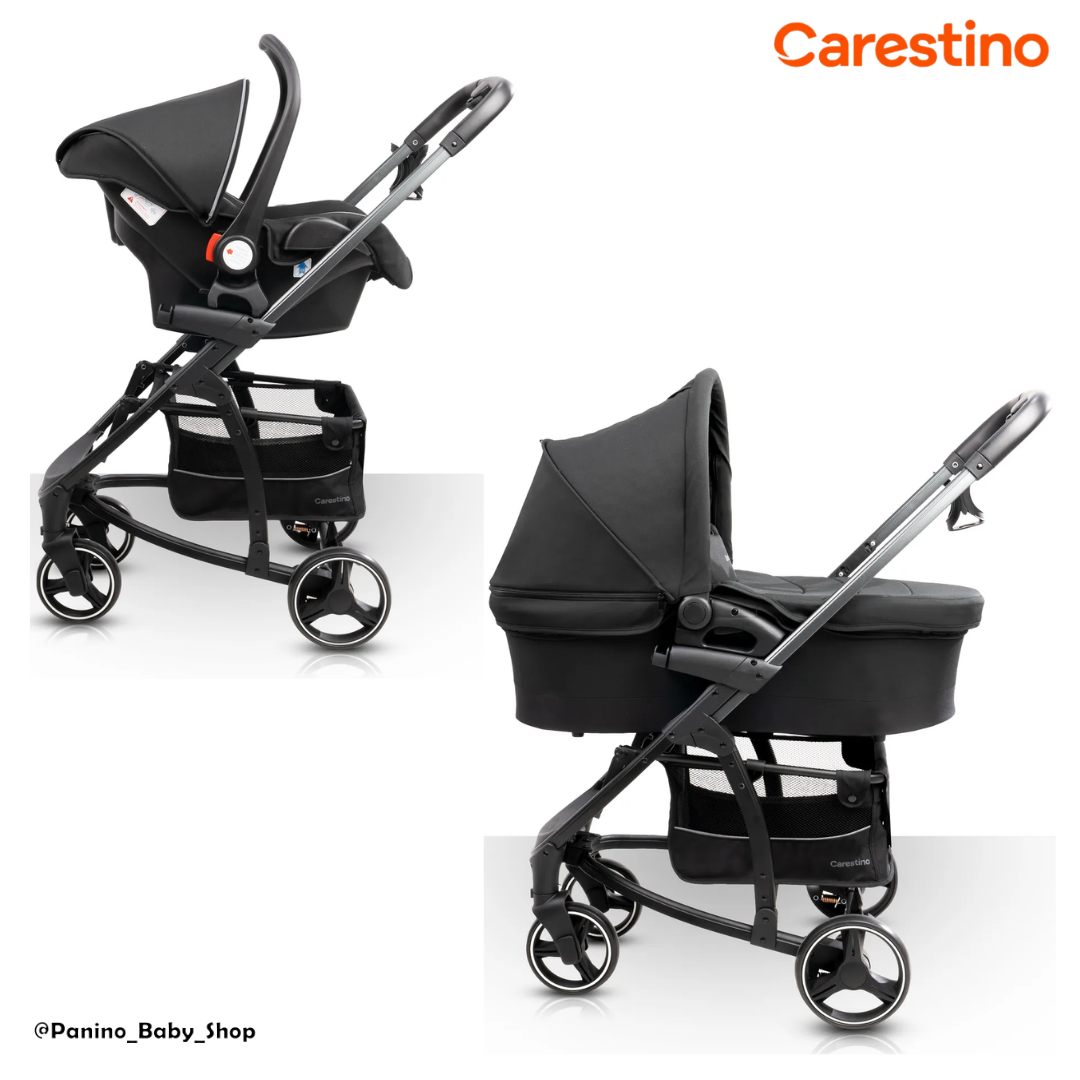COCHE CUNA TRAVEL SYSTEM PREMIUM 3EN1 -LONDON V2- NEGRO - 3
