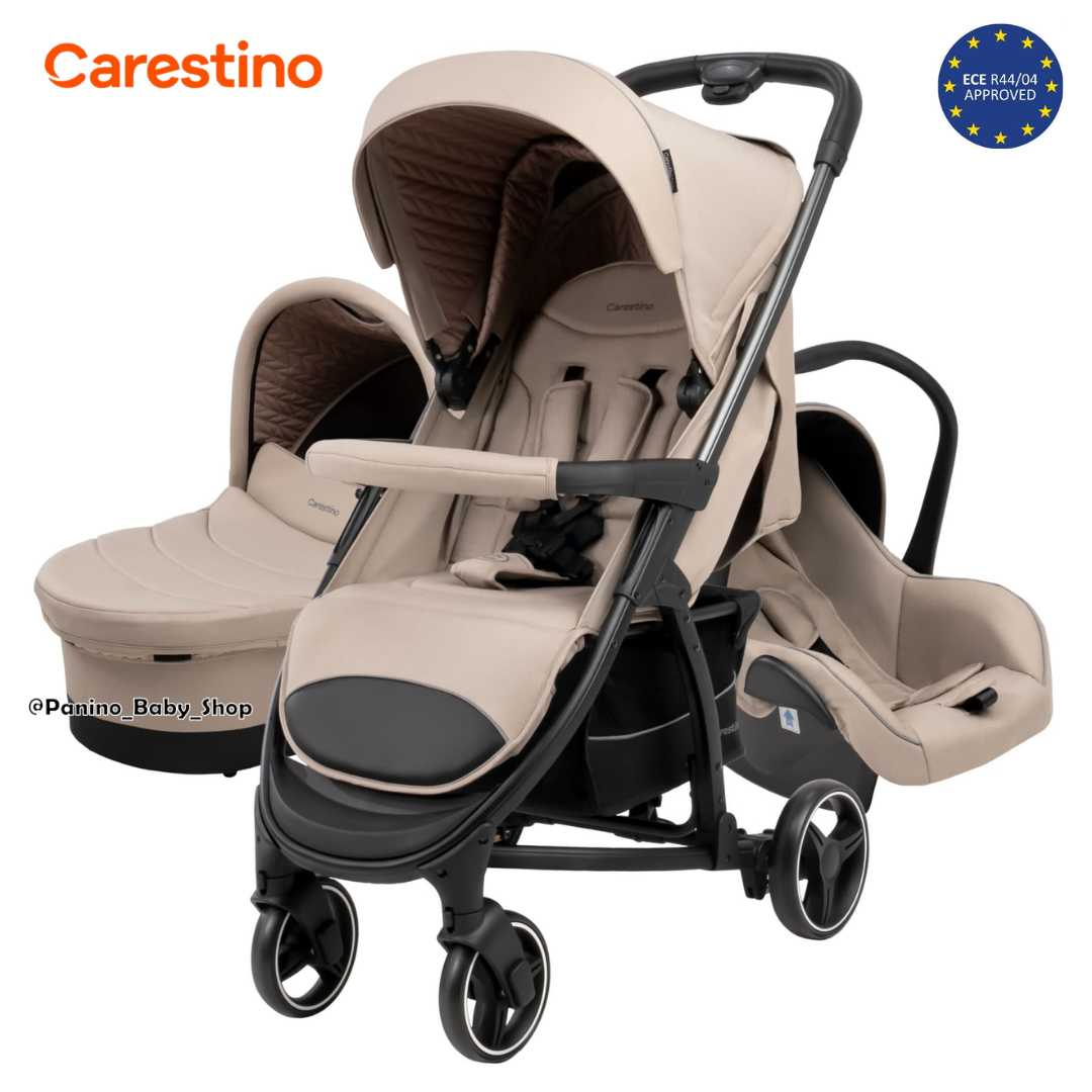 COCHE CUNA TRAVEL SYSTEM PREMIUM 3EN1 -LONDON V2- TAUPE - 1