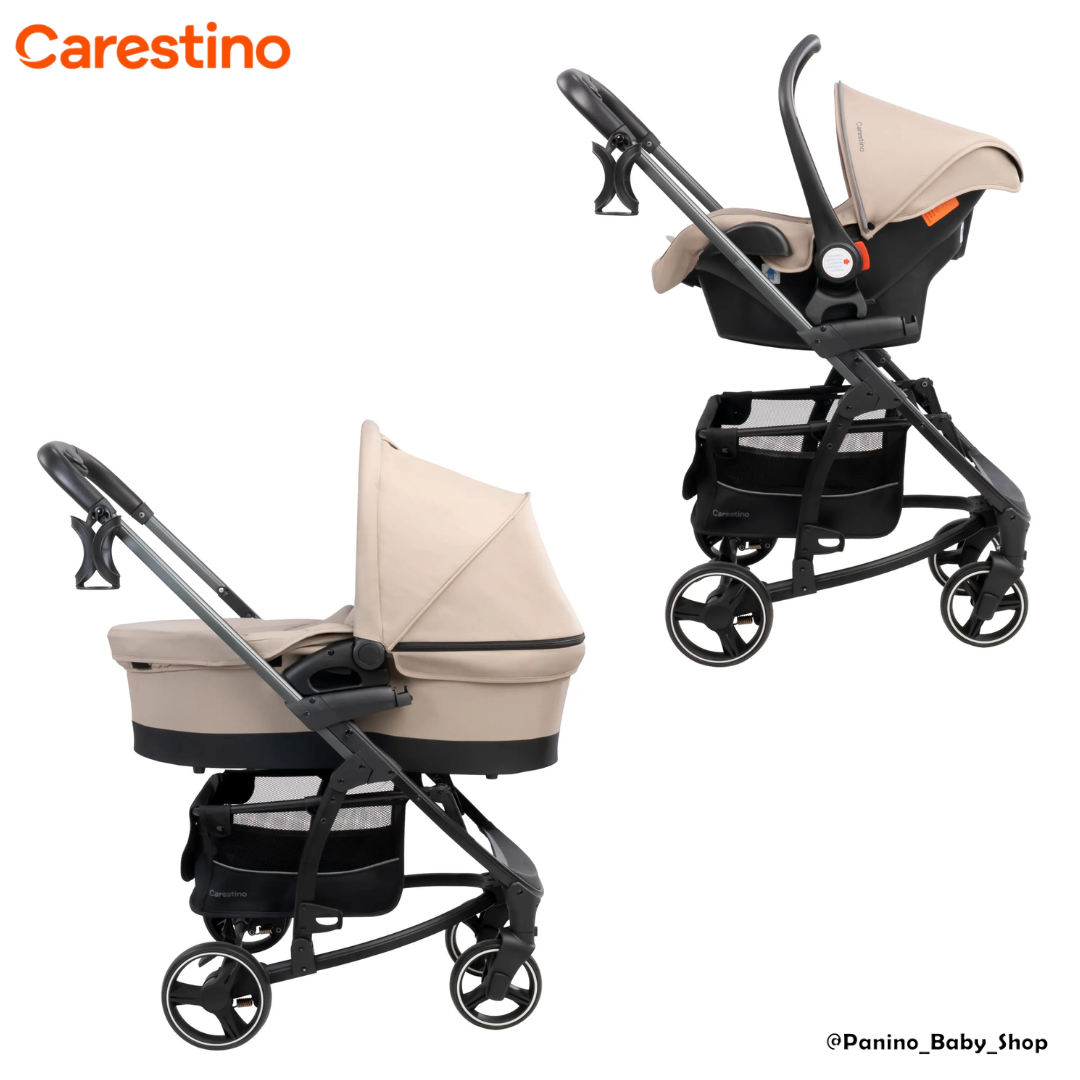 COCHE CUNA TRAVEL SYSTEM PREMIUM 3EN1 -LONDON V2- TAUPE - 3