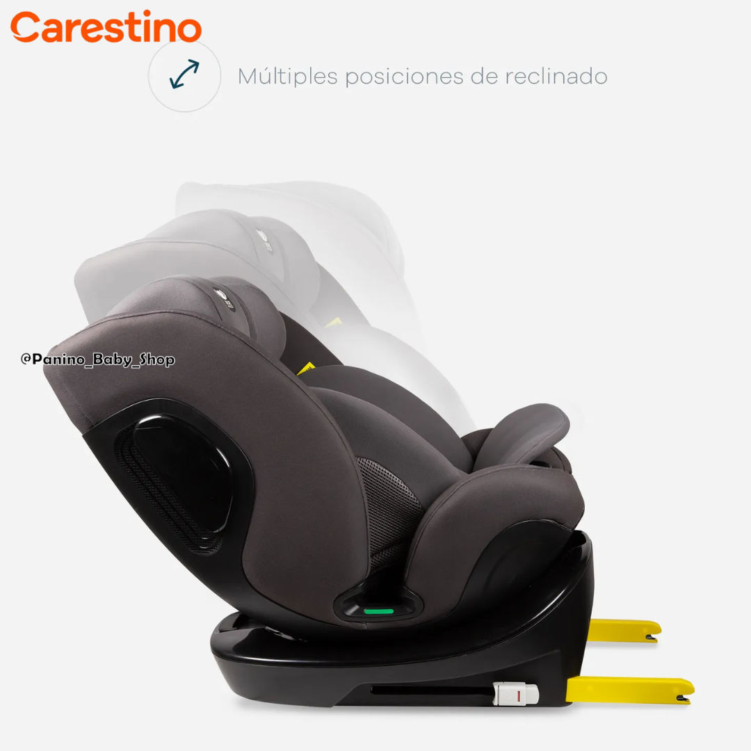 SILLA DE AUTO CON ISOFIX I-SIZE 40-150 CM -MONACO- GRIS LOBO - 4