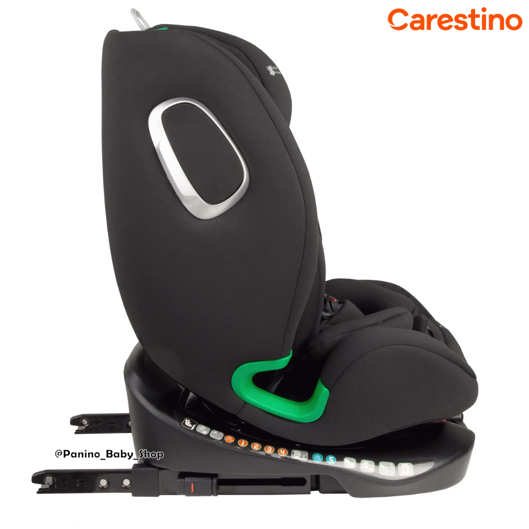 SILLA DE AUTO CON ISOFIX I-SIZE 40-150CM -HAMBURGO- NEGRO - 4