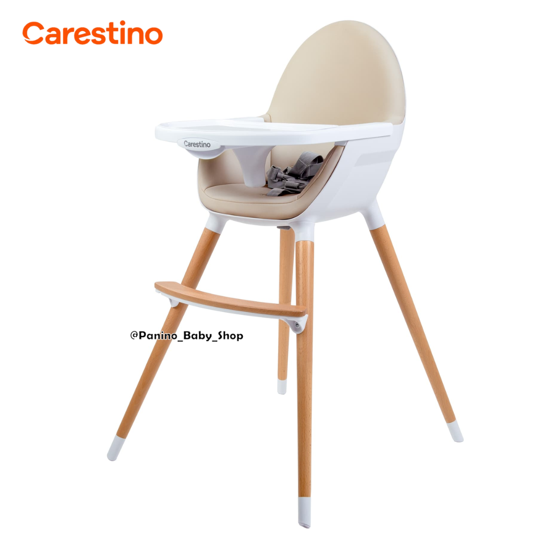 SILLA DE COMER 3EN1 DISEÑO NÓRDICO-NEO- BEIGE - 1