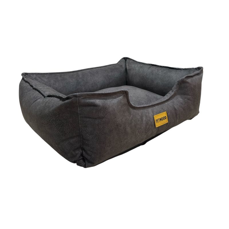 CAMA PARA MASCOTAS ANTIALÉRGICA T-M COLOR GRIS - 3