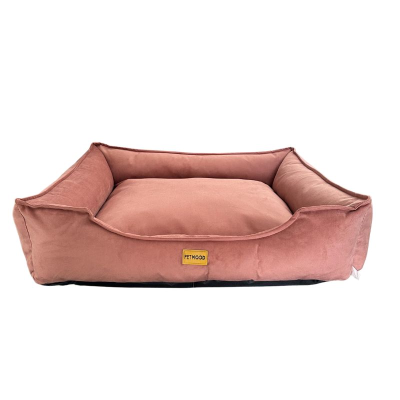 CAMA PARA MASCOTAS ANTIALÉRGICA T-XXL COLOR ROSADO - 4