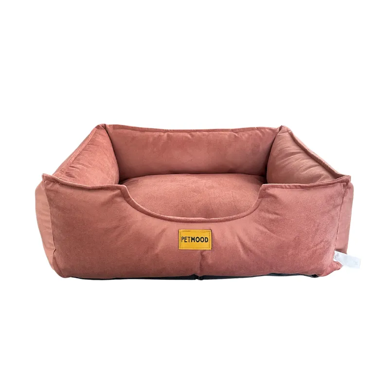 CAMA PARA MASCOTAS ANTIALÉRGICA T-M COLOR ROSADO - 1