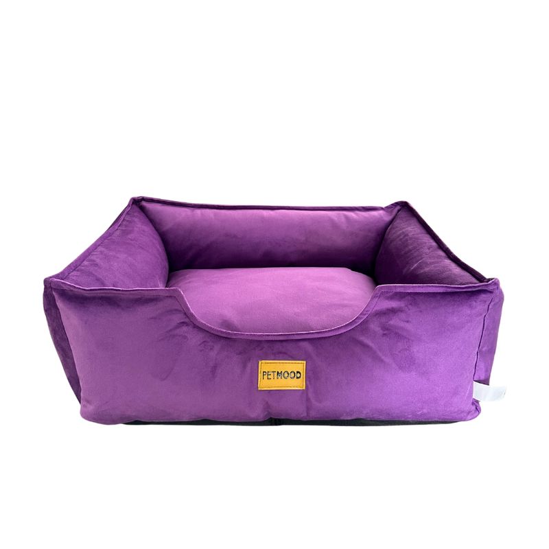 CAMA PARA MASCOTAS ANTIALÉRGICA T-M COLOR MORADO - 2