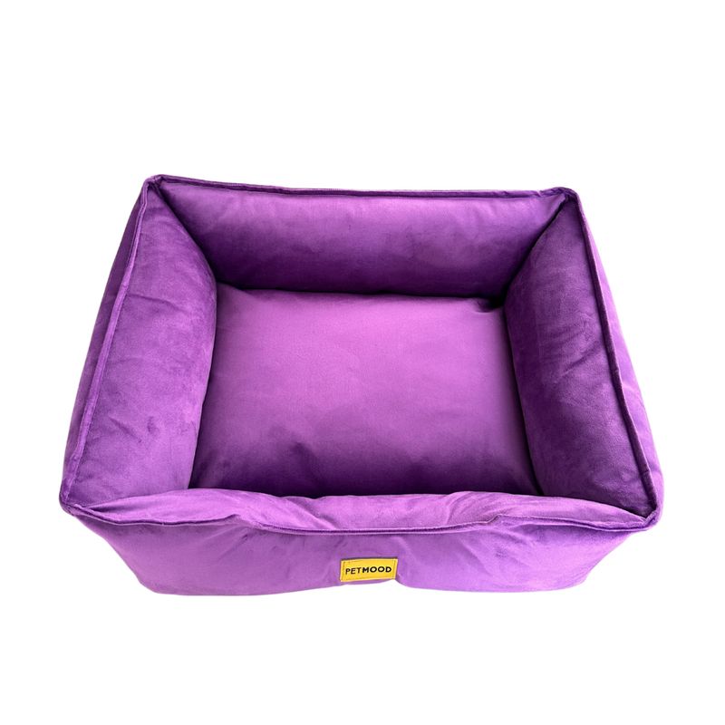 CAMA PARA MASCOTAS ANTIALÉRGICA T-M COLOR MORADO - 4