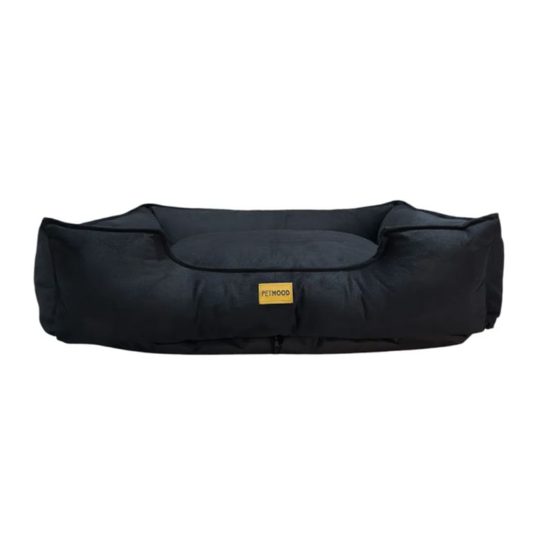 CAMA PARA MASCOTAS ANTIALÉRGICA T-XXL NEGRO - 4
