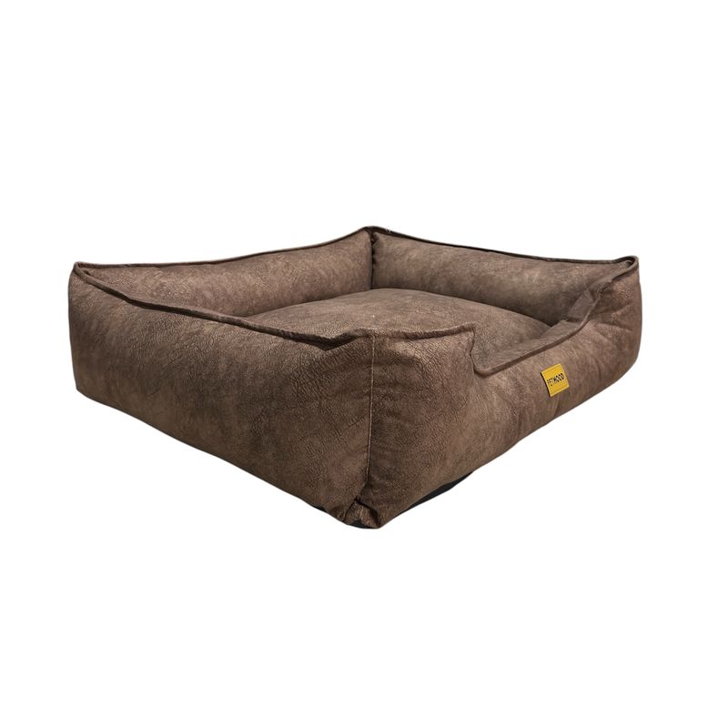 CAMA PARA MASCOTAS ANTIALÉRGICA T-XL MARRÓN - 2