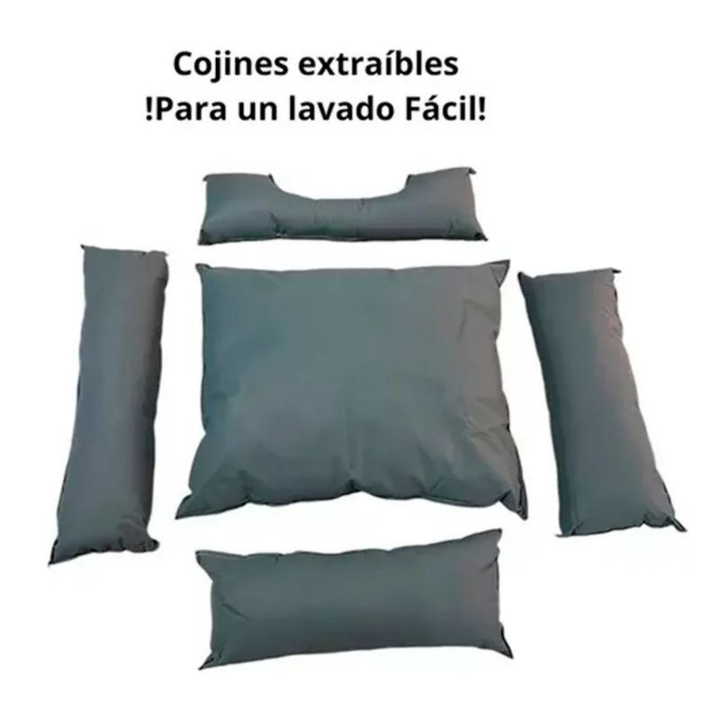 CAMA PARA MASCOTAS ANTIALÉRGICA T-XL MARRÓN - 6