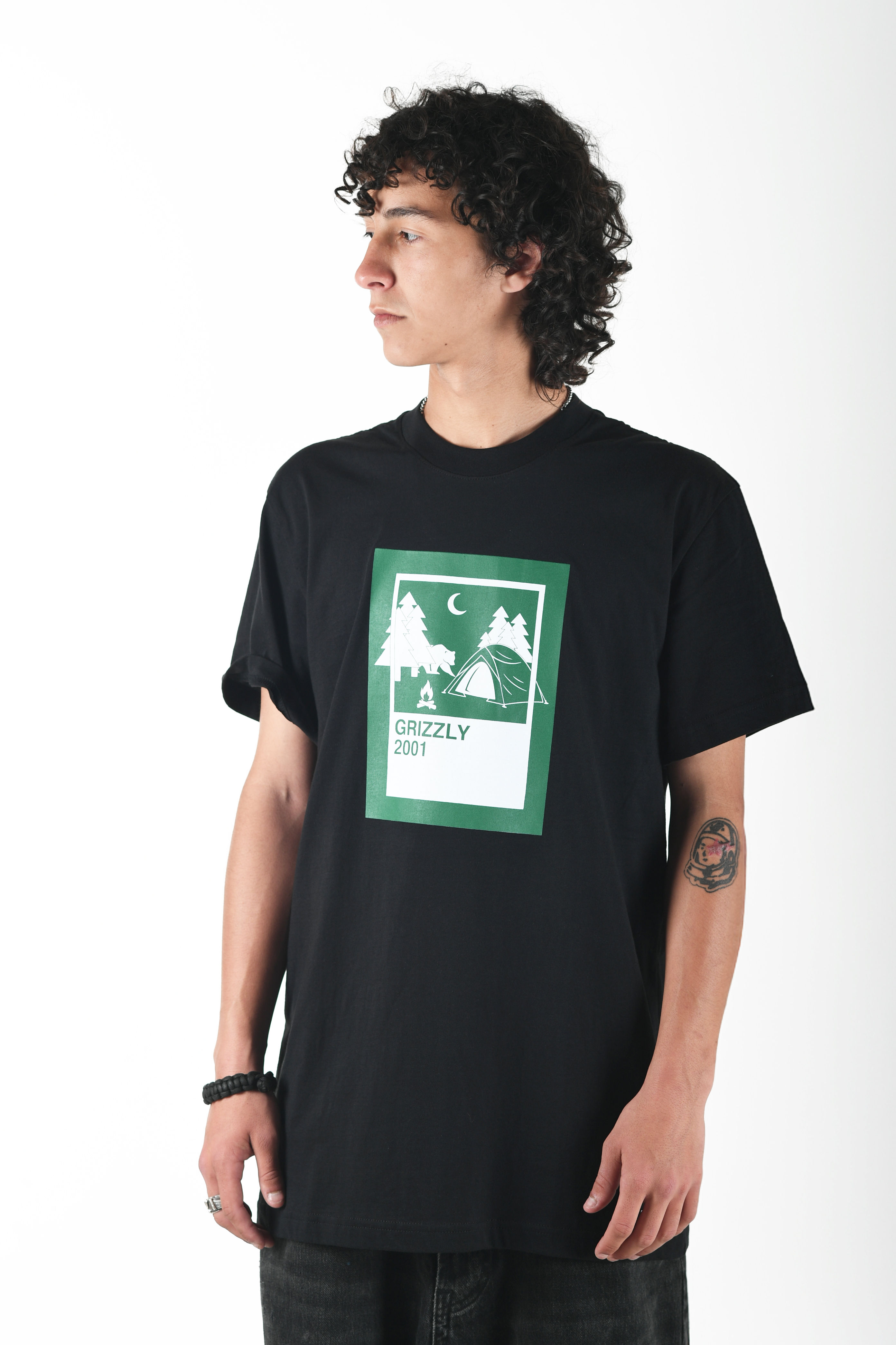 POLO MANGA CORTA ALGODÓN GRIZZLY GRIPTAPE COLOR CODES - 1