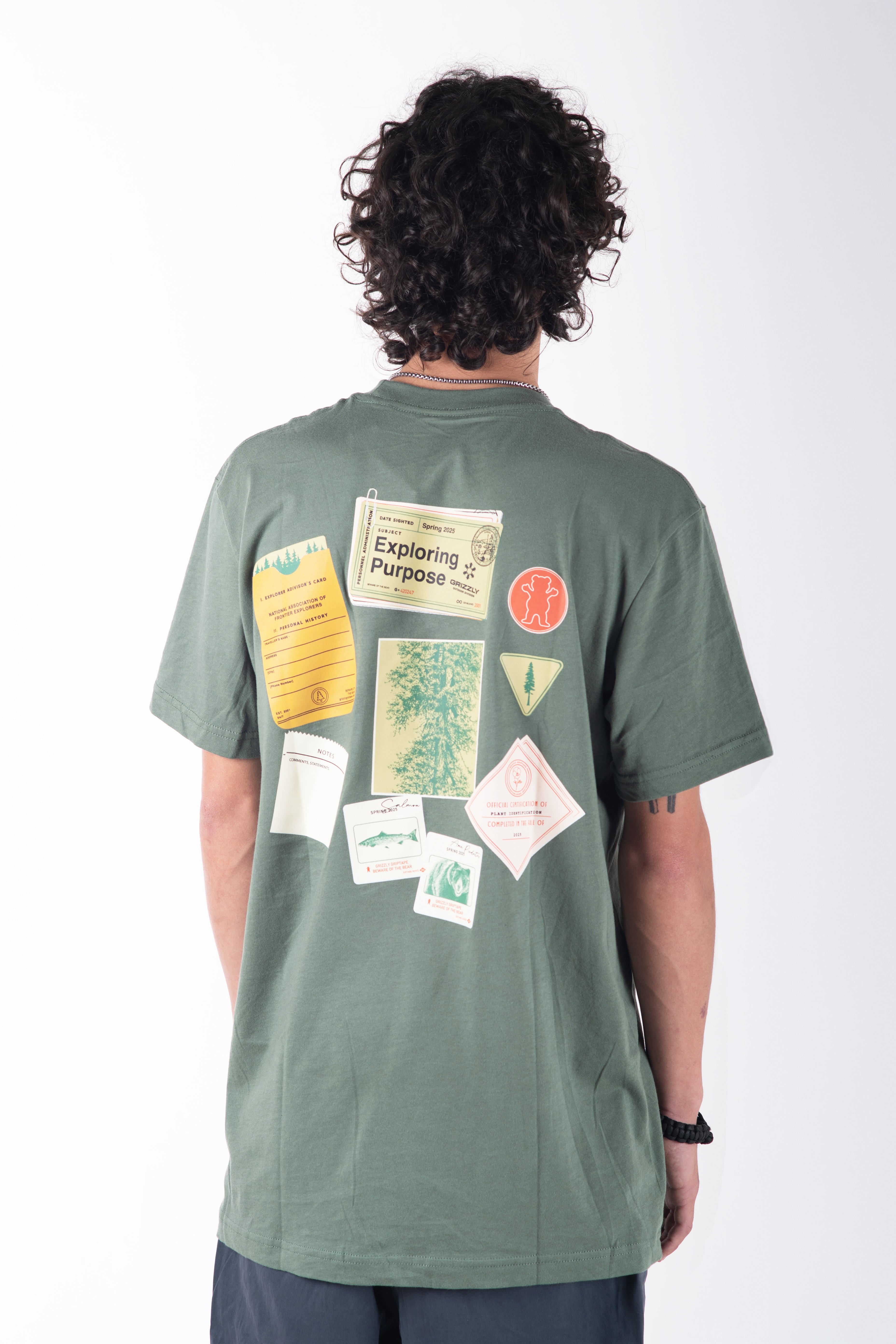 POLO MANGA CORTA ALGODÓN GRIZZLY GRIPTAPE BULLETIN BOARD - 1
