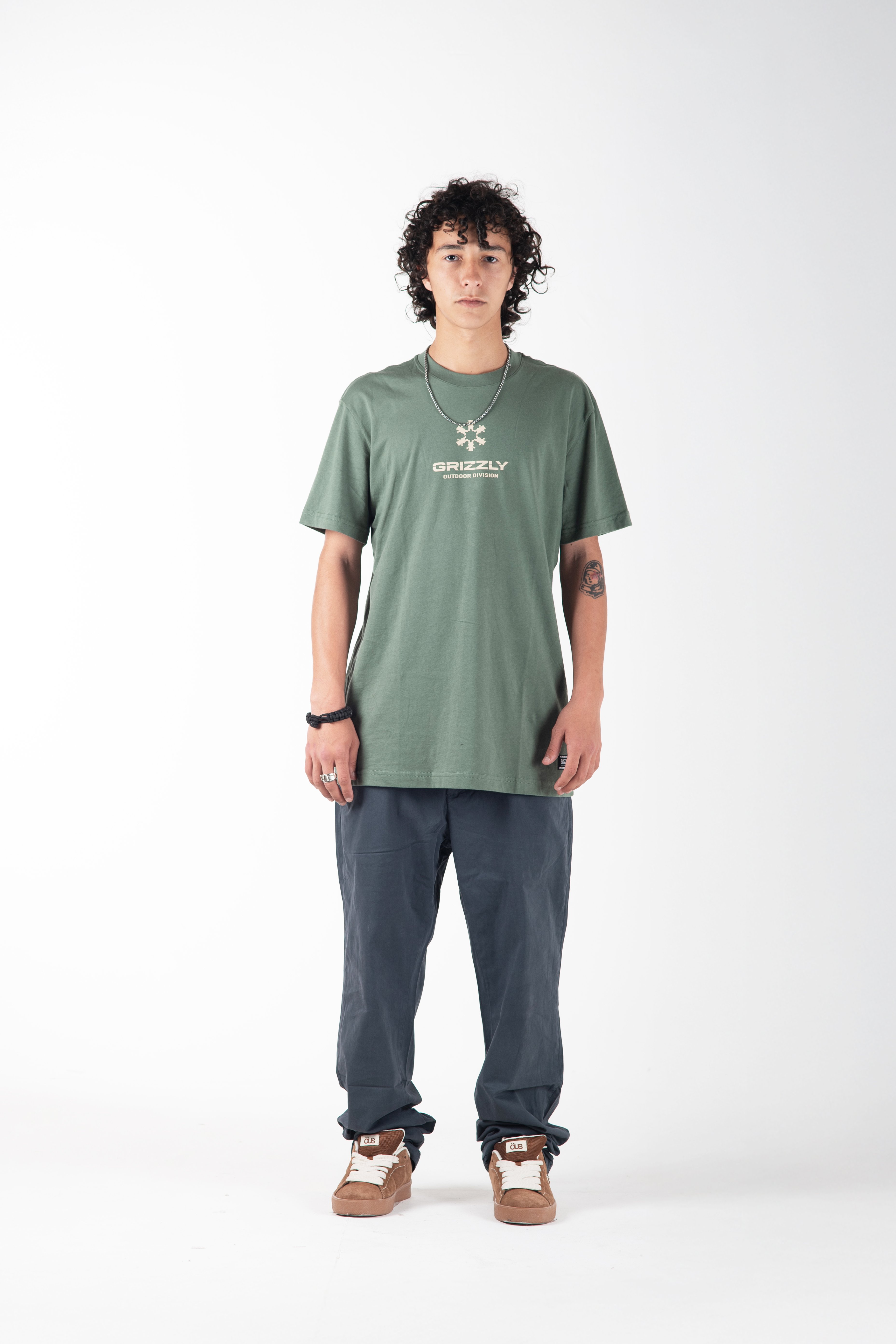 POLO MANGA CORTA ALGODÓN GRIZZLY GRIPTAPE BULLETIN BOARD - 2