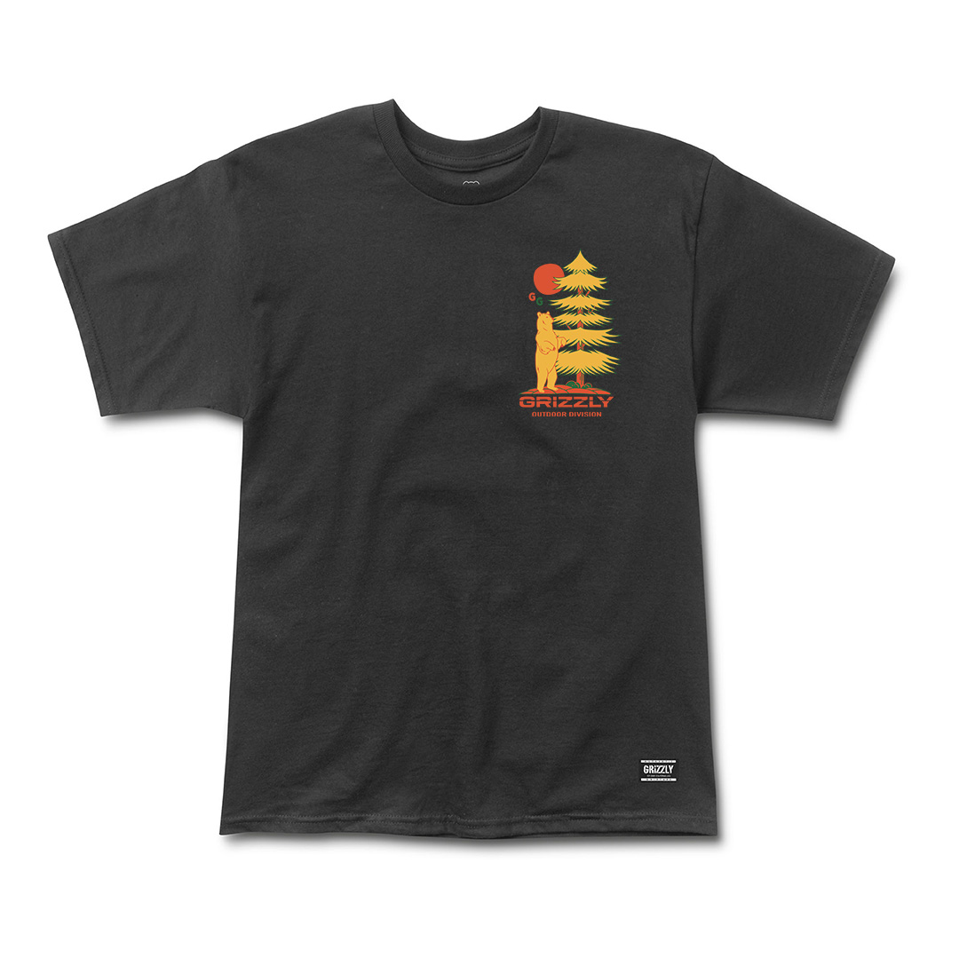 POLO MANGA CORTA ALGODÓN GRIZZLY GRIPTAPE STANDING BEAR - 2