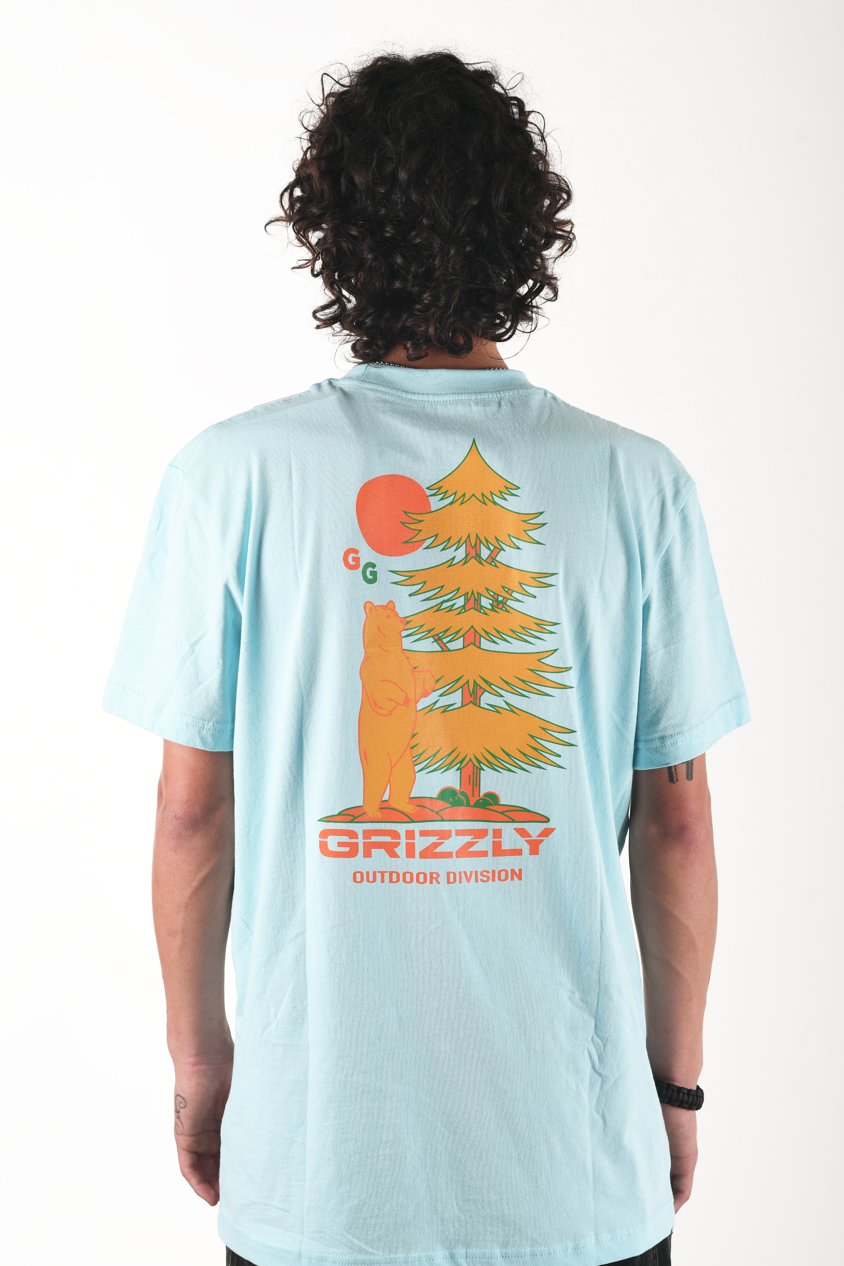 POLO MANGA CORTA ALGODÓN GRIZZLY GRIPTAPE STANDING BEAR - 2