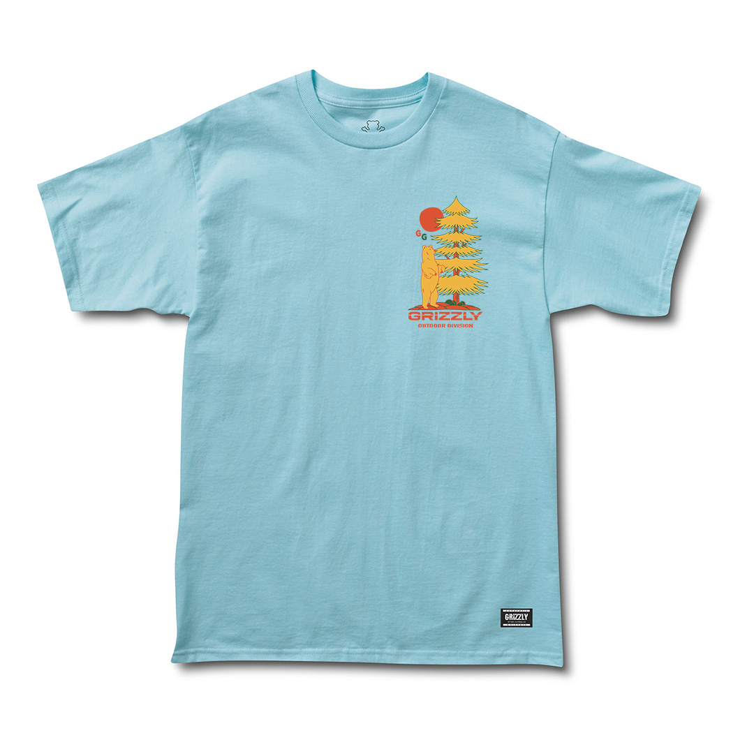 POLO MANGA CORTA ALGODÓN GRIZZLY GRIPTAPE STANDING BEAR - 3