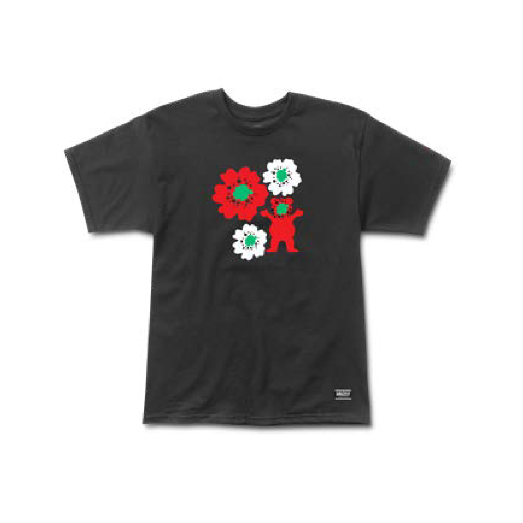 POLO MANGA CORTA ALGODÓN GRIZZLY GRIPTAPE GIVE EM FLOWER - 1
