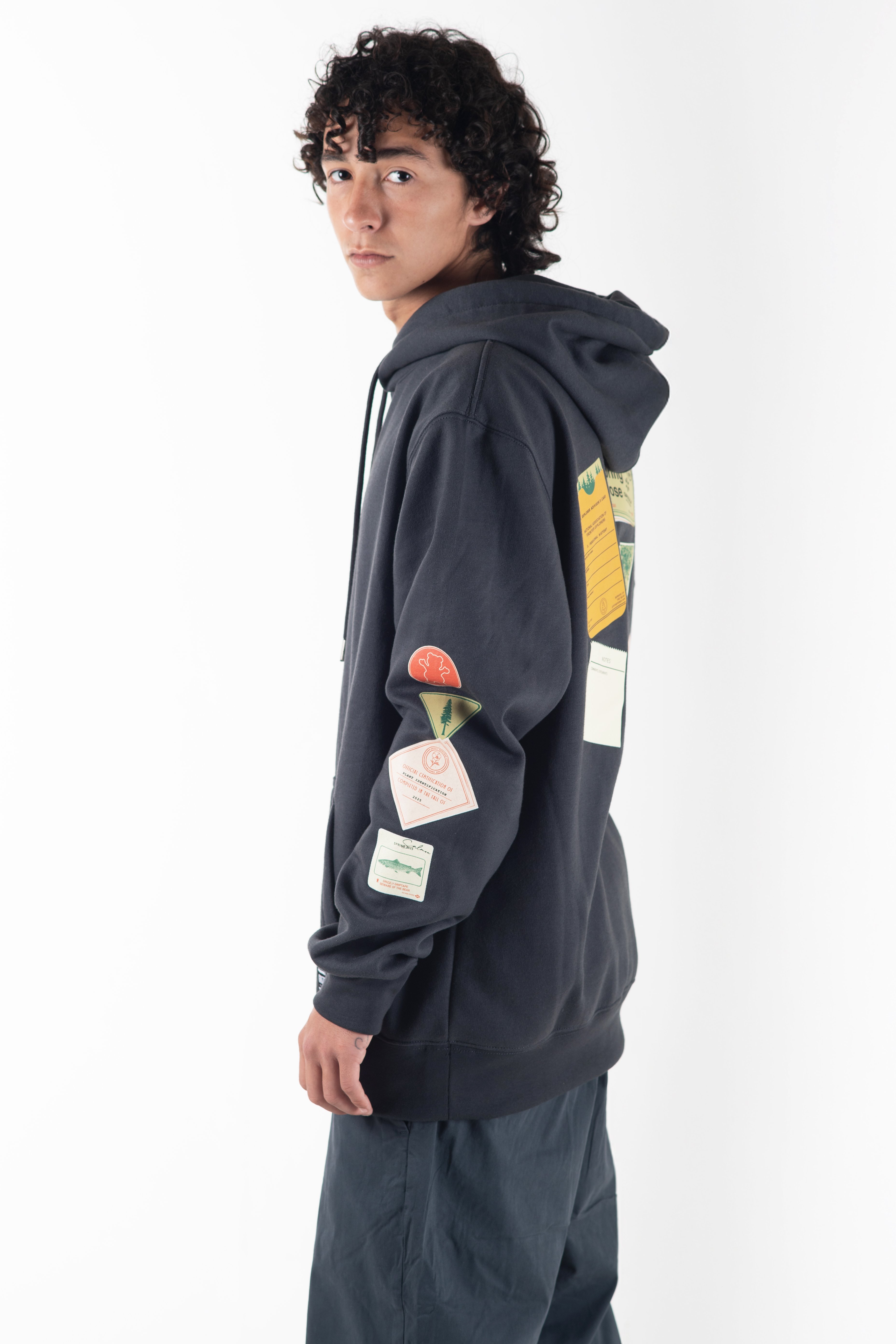 POLERÓN HOODIE MANGA LARGA GRIZZLY GRIPTAPE BULLETIN BOARD - 3