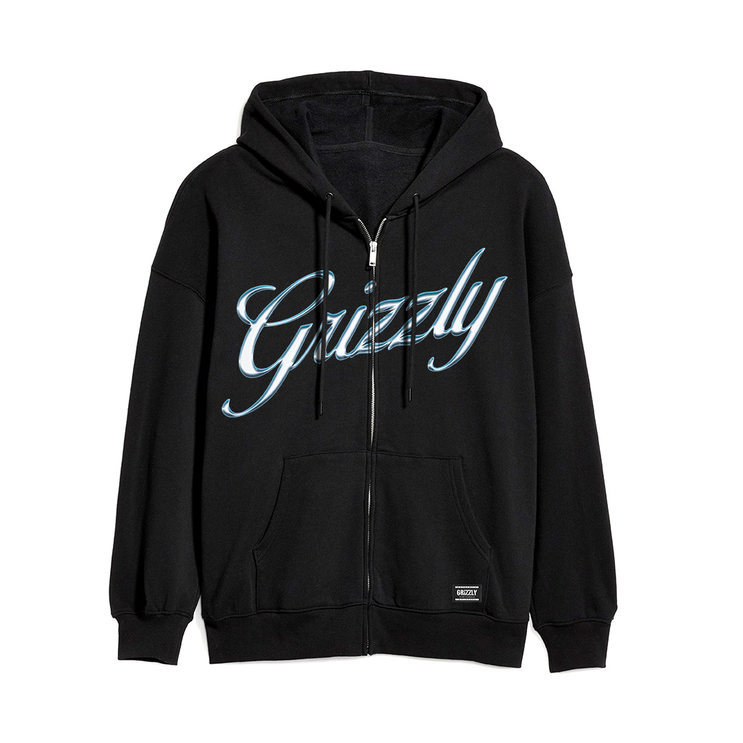 POLERÓN HOODIE MANGA LARGA GRIZZLY GRIPTAPE GLACIER ZIP HOOD - 3