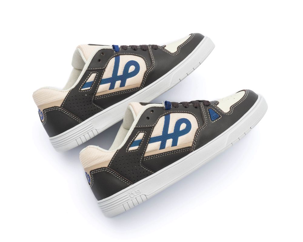 ZAPATILLA OUS URBANA CHOCO CREME 2K ESSENCIAL CUERO - 3