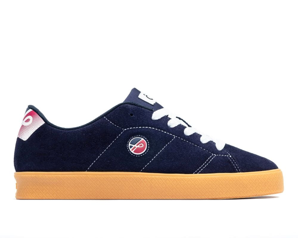 ZAPATILLA OUS URBANA  AZUL DOTS ESSENCIAL CUERO - 1