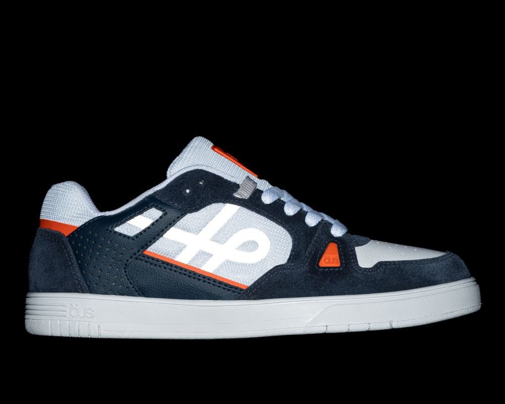 ZAPATILLA OUS URBANA AZUL BCO REFLECT 2K ESSENCIAL CUERO - 4