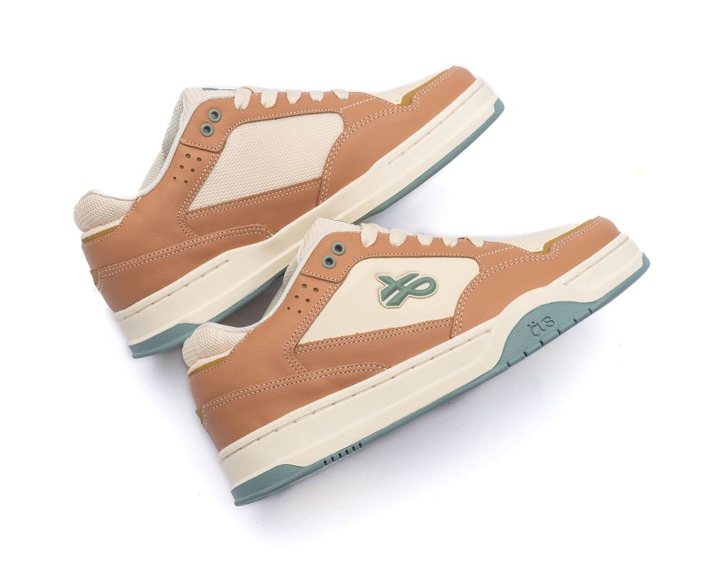 ZAPATILLA OUS URBANA CHANTILLY GREEN SOUSA IMPERIAL CUERO - 3