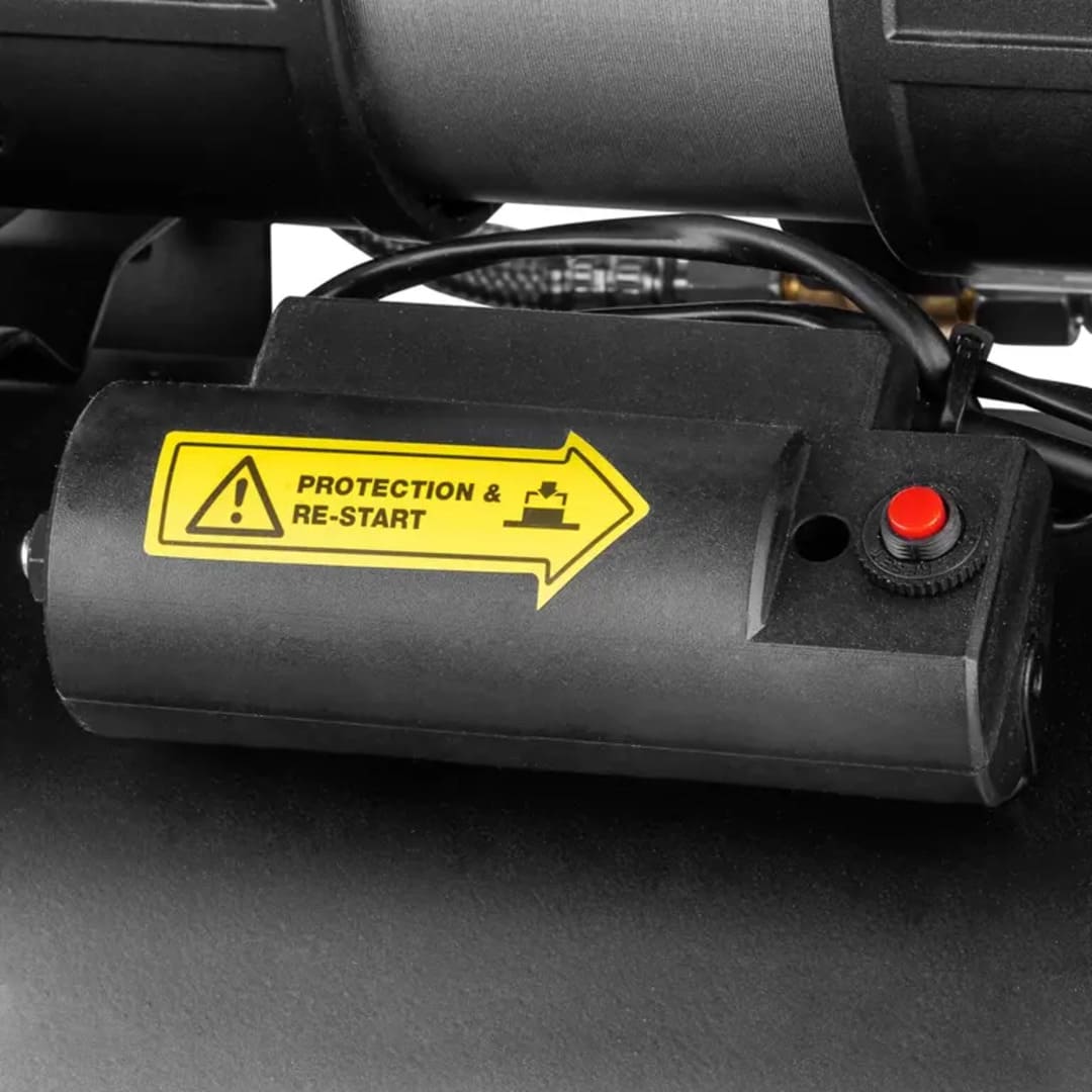 COMPRESORA DE AIRE SIN ACEITE 2.2HP 50L SILENCIOSO RONIX RC-5012 - 9