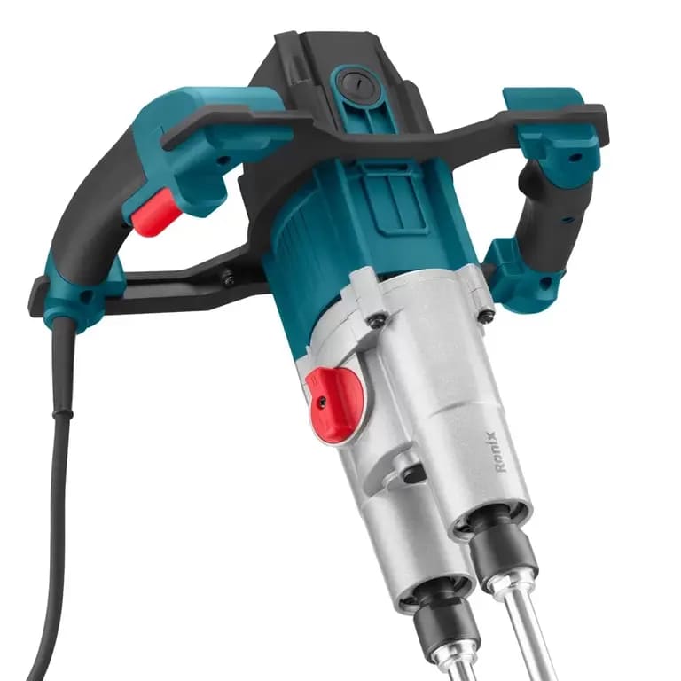 MEZCLADORA DE PINTURA Y CEMENTO 2050W DOS PALETAS BATIDORA RONIX 2411 INDUSTRIAL - 3