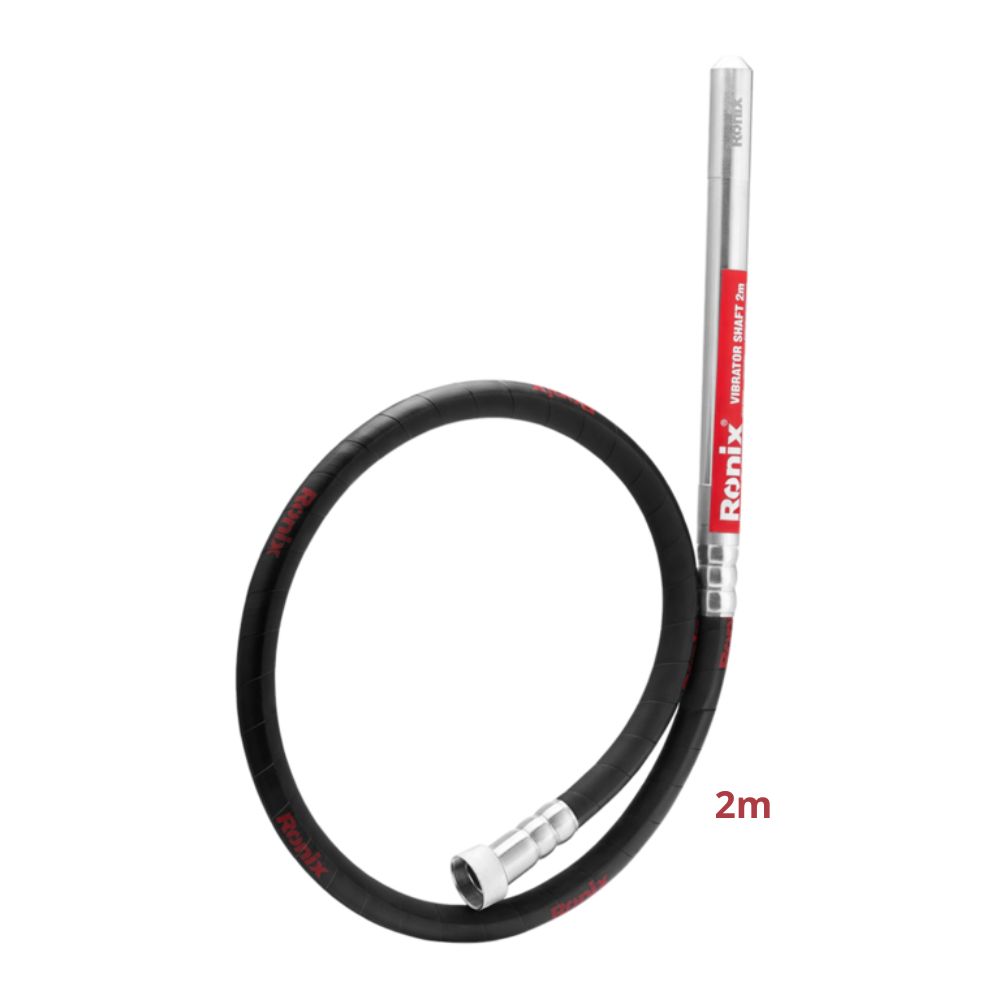 VIBRADORA PROFESIONAL DE CONCRETO 1200W RONIX 2420 + MANGUERA 2M - 4