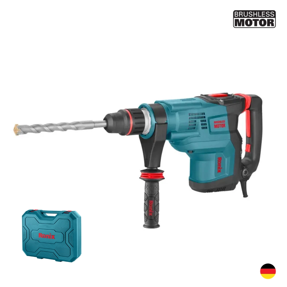 ROTOMARTILLO BRUSHLESS 1350W 9KG INDUSTRIAL SDS MAX RONIX 2748 - 1