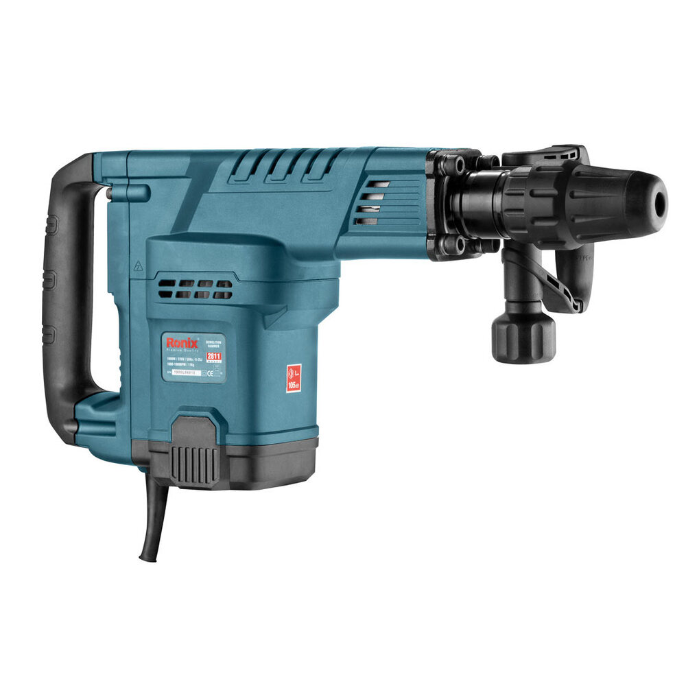 MARTILLO DEMOLEDOR INDUSTRIAL 1800W 11KG SDS MAX RONIX 2811 - 3