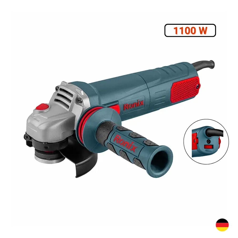 AMOLADORA ANGULAR 4 1/2″ 1100W RONIX 3100 CON REGULADOR DE VELOCIDAD - 1