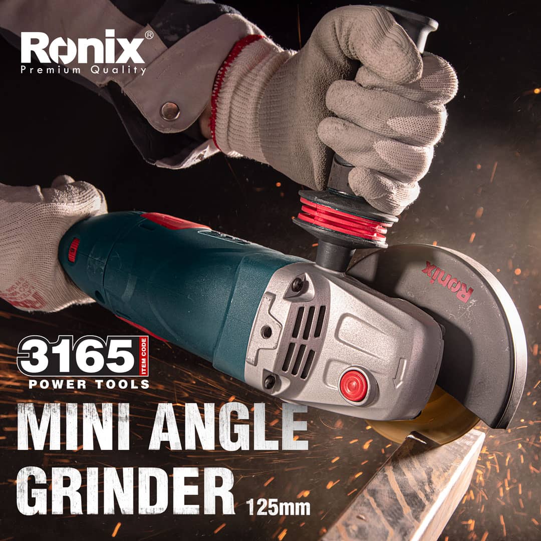 AMOLADORA ANGULAR 5″ 1500W RONIX 3165 VELOCIDAD VARIABLE - 2