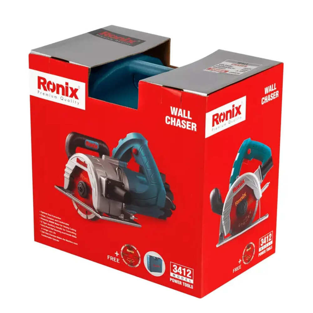SIERRA ACANALADORA 5″ 2000W DOBLE DISCO RONIX 3412 - 5