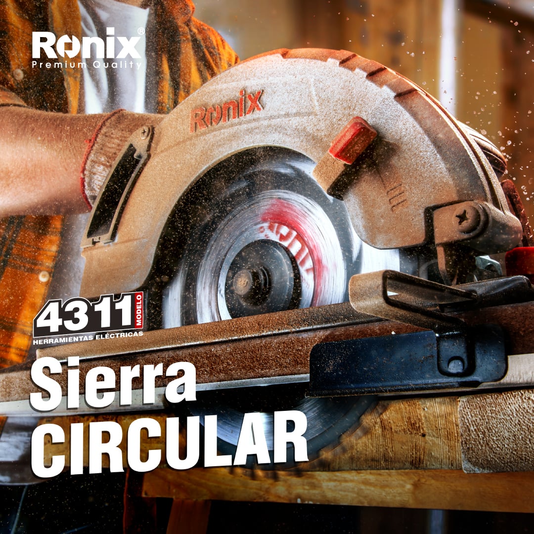 SIERRA CIRCULAR 7″ 1500W RONIX 4311 + DISCO - 2