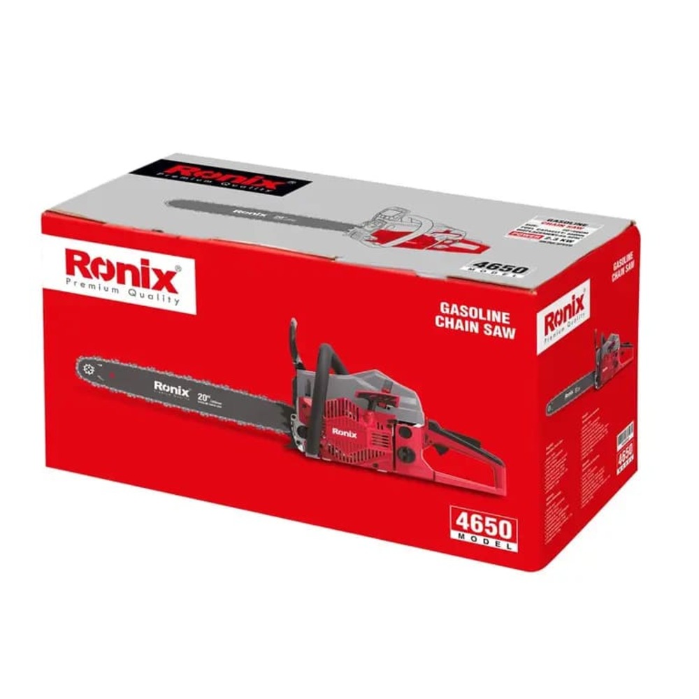 MOTOSIERRA 20″ 2300W A GASOLINA PROFESIONAL RONIX 4650 - 5