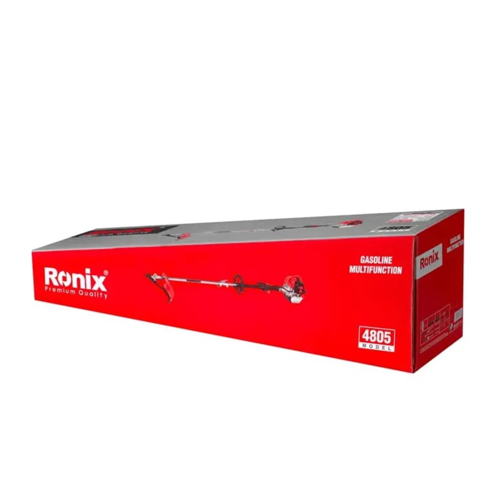 EQUIPO MULTIFUNCIÓN DESBROZADORA 1350W, CORTADORA Y PODADORA DE CESPED RONIX 4805 - 5