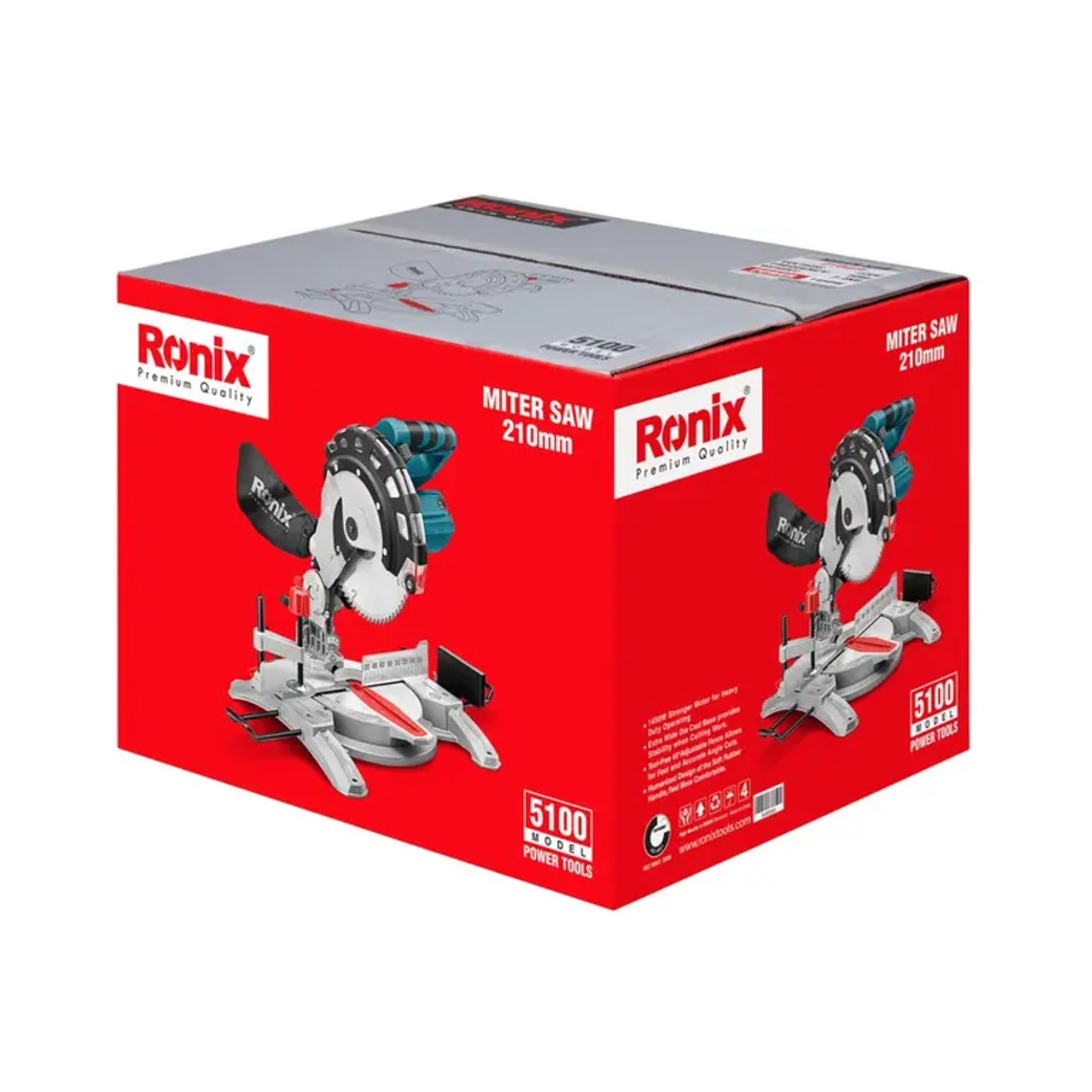 SIERRA INGLETEADORA 8-1/4″ 1450W RONIX 5100 - 5