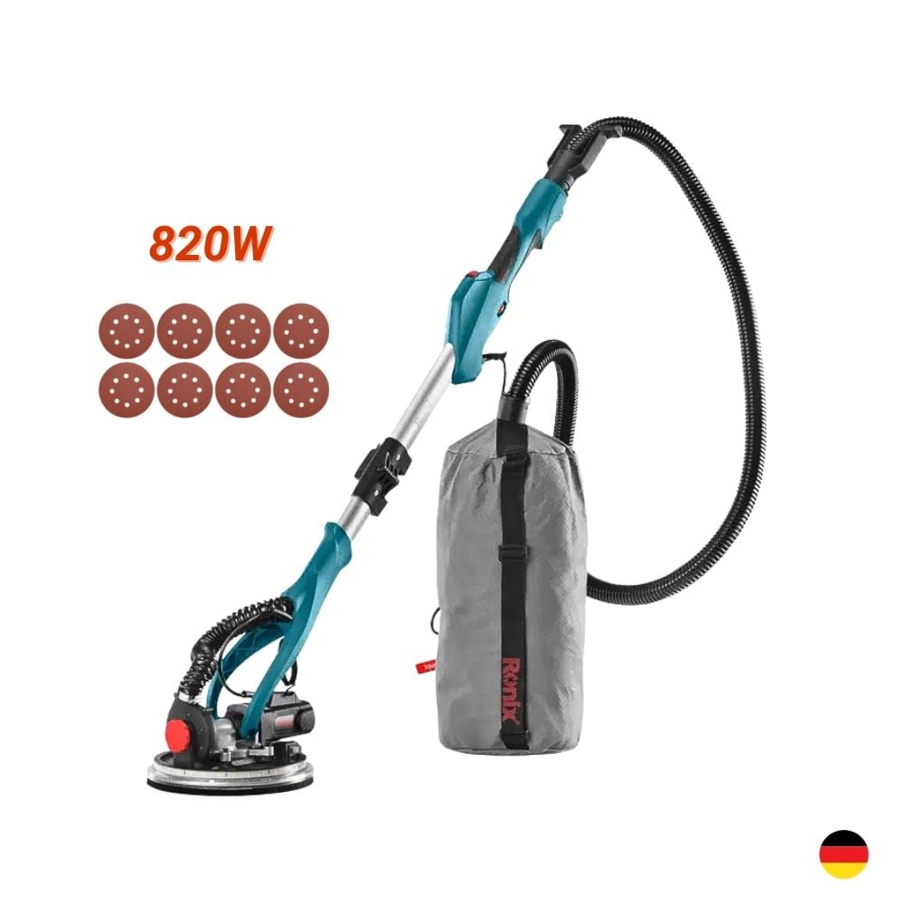 LIJADORA DE PARED Y TECHO 820W RONIX 6200 INDUSTRIAL - 1