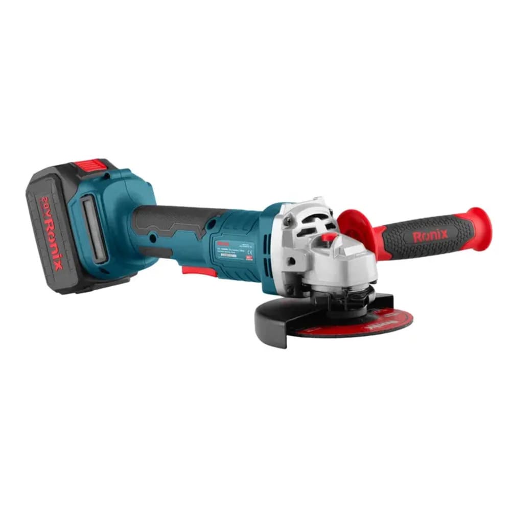 AMOLADORA INALÁMBRICA 4.5″ 20V 4AH BRUSHLESS RONIX 8657 INDUSTRIAL - 3