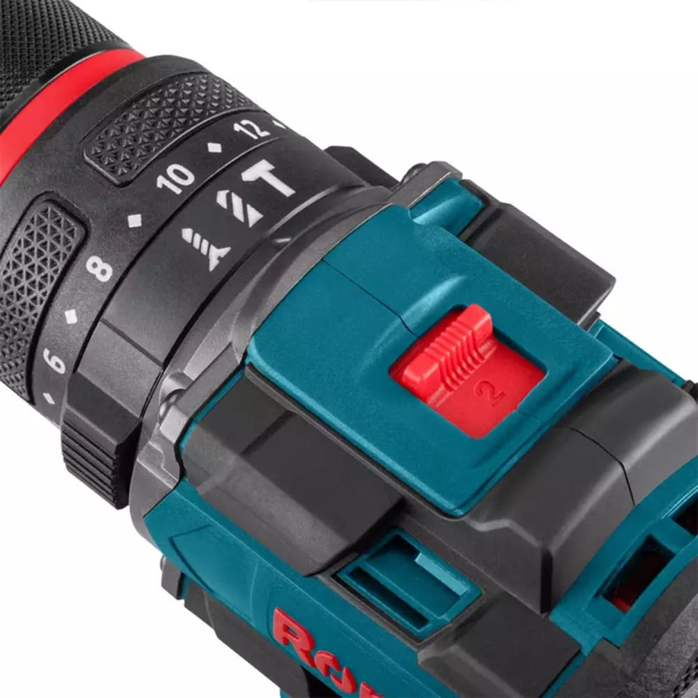 TALADRO PERCUTOR BRUSHLESS 20V 2AH ATORNILLADOR INALÁMBRICO RONIX 8670 - 4