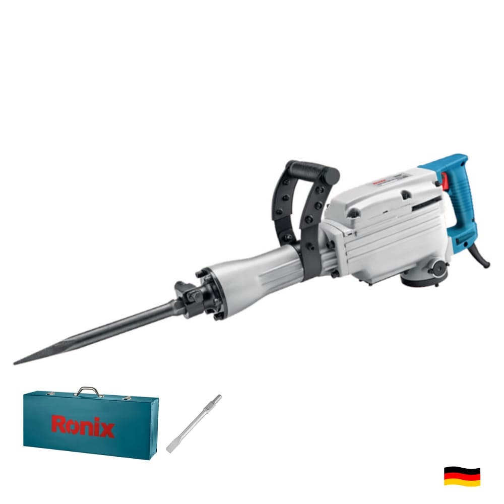 MARTILLO DEMOLEDOR 1600W 14KG 45J SDS HEX RONIX 2814L - 1