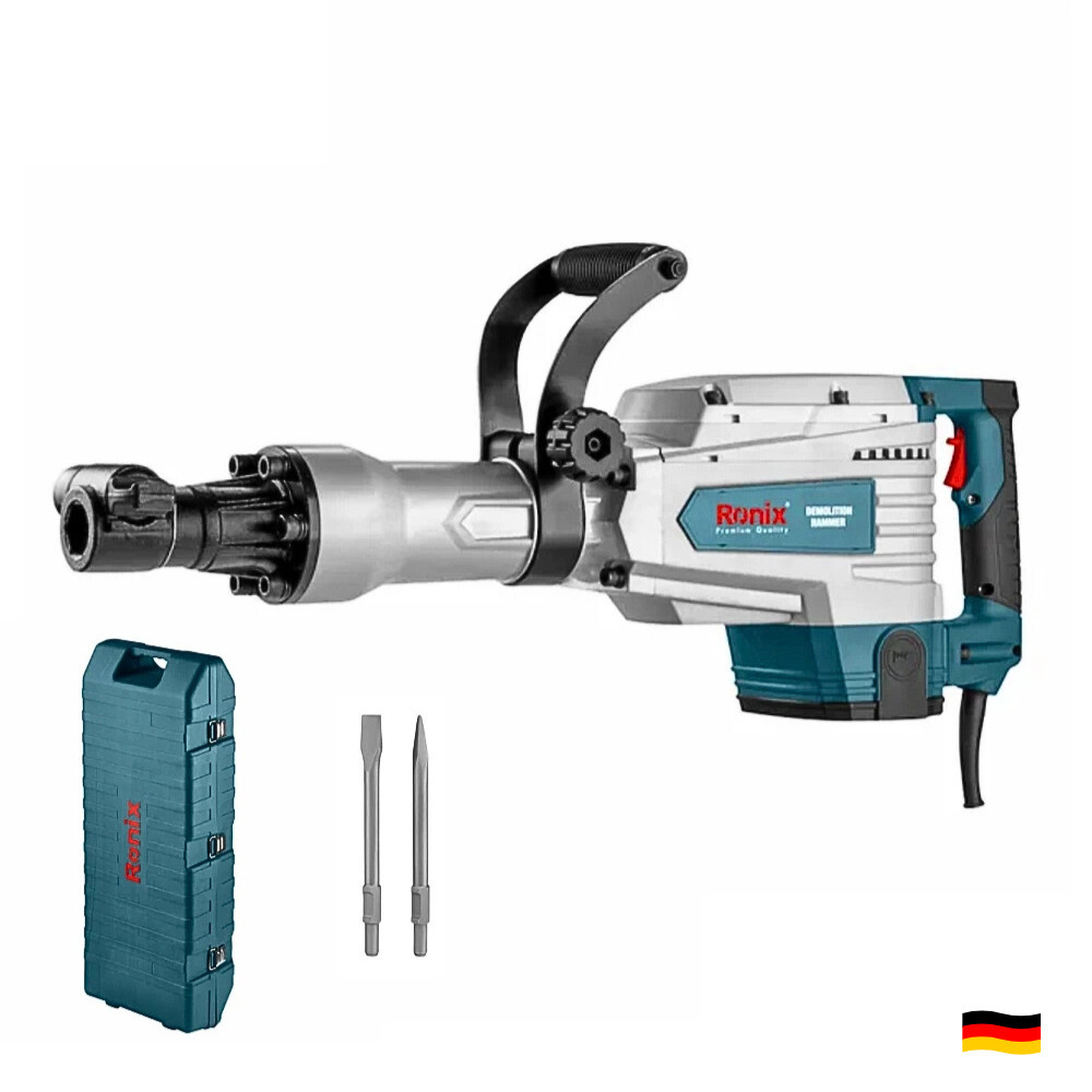 MARTILLO DEMOLEDOR 1600W 16KG 46J SDS HEX RONIX 2816L - 1