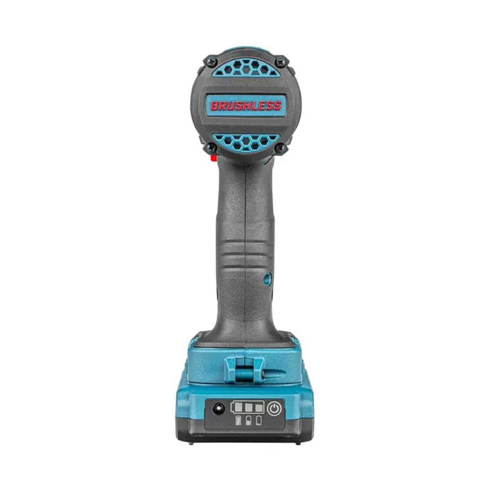 TALADRO ATORNILLADOR PERCUTOR INALÁMBRICO 20V 2AH BRUSHLESS RONIX 8905K - 5