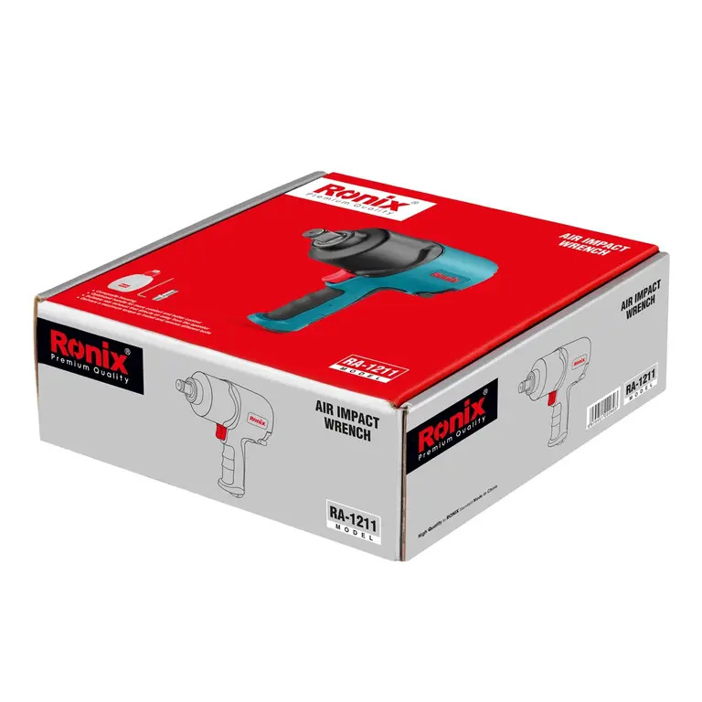 LLAVE DE IMPACTO NEUMÁTICA 3/4″ 1800 NM RONIX RA-1211 - 5